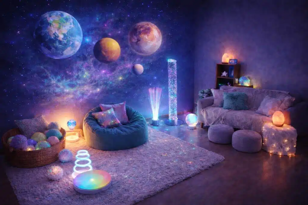 Espace Snoezelen au cabinet de Marjorie Pascual à Perpignan Tecnosud